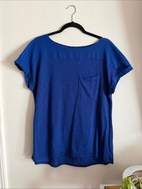Calvin Klein Jeans Royal Blue Short Sleeve Pocket Tee
